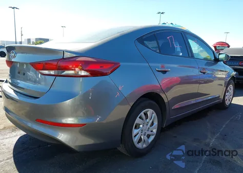 2018 Hyundai Elantra Se from USA, damaged, VIN 5NPD74LF1JH299037